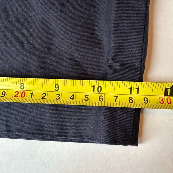 Brooks Brothers Women's Black Cotton High Rise Bermuda Shorts Size M - Picture 12 of 15